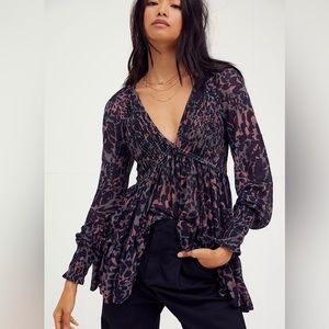 Free People Dark Romance Tunic (size L)